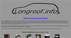 Desktop Screenshot of longroof.info
